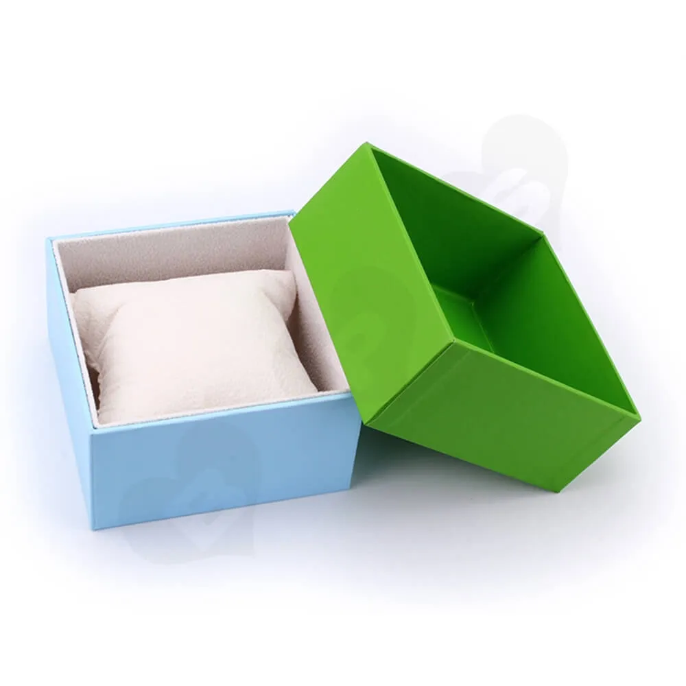 Custom Cardboard Children Watch Box Side View Three