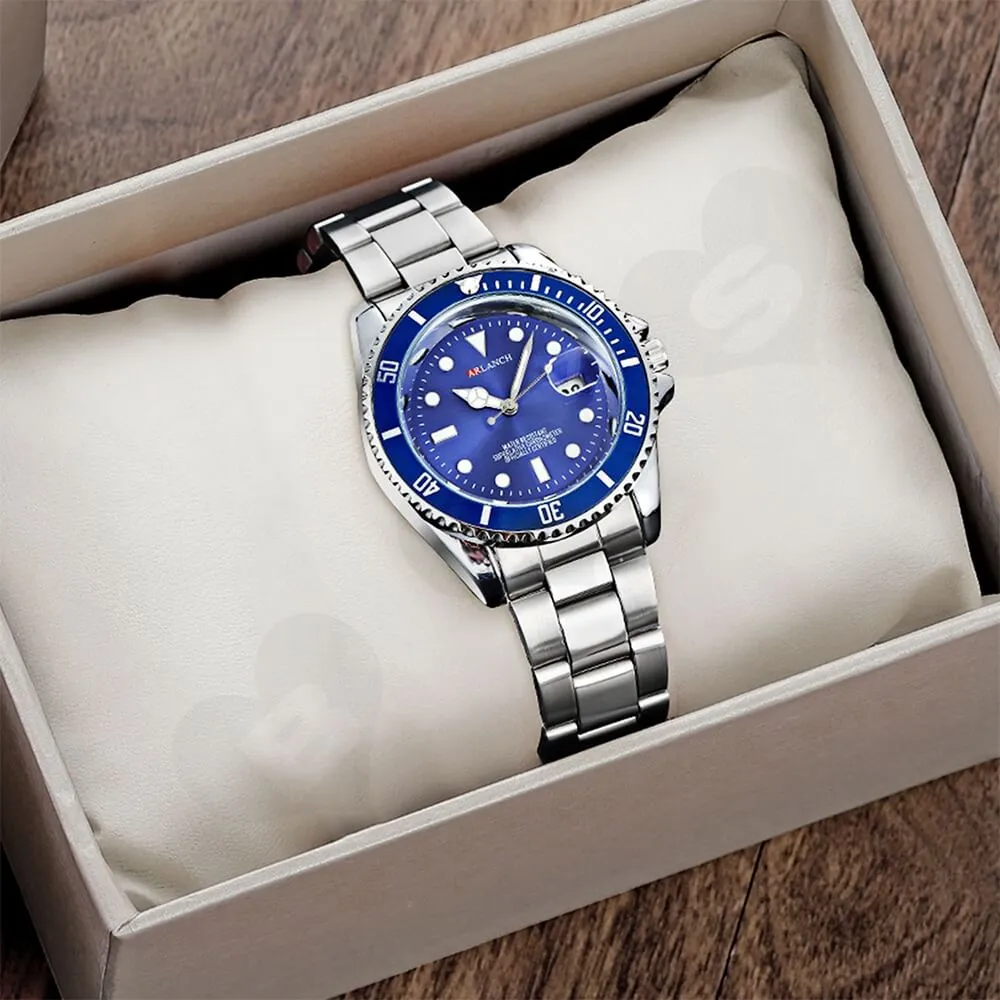 Custom Cardboard Watch Box With Sleeve Side View Three