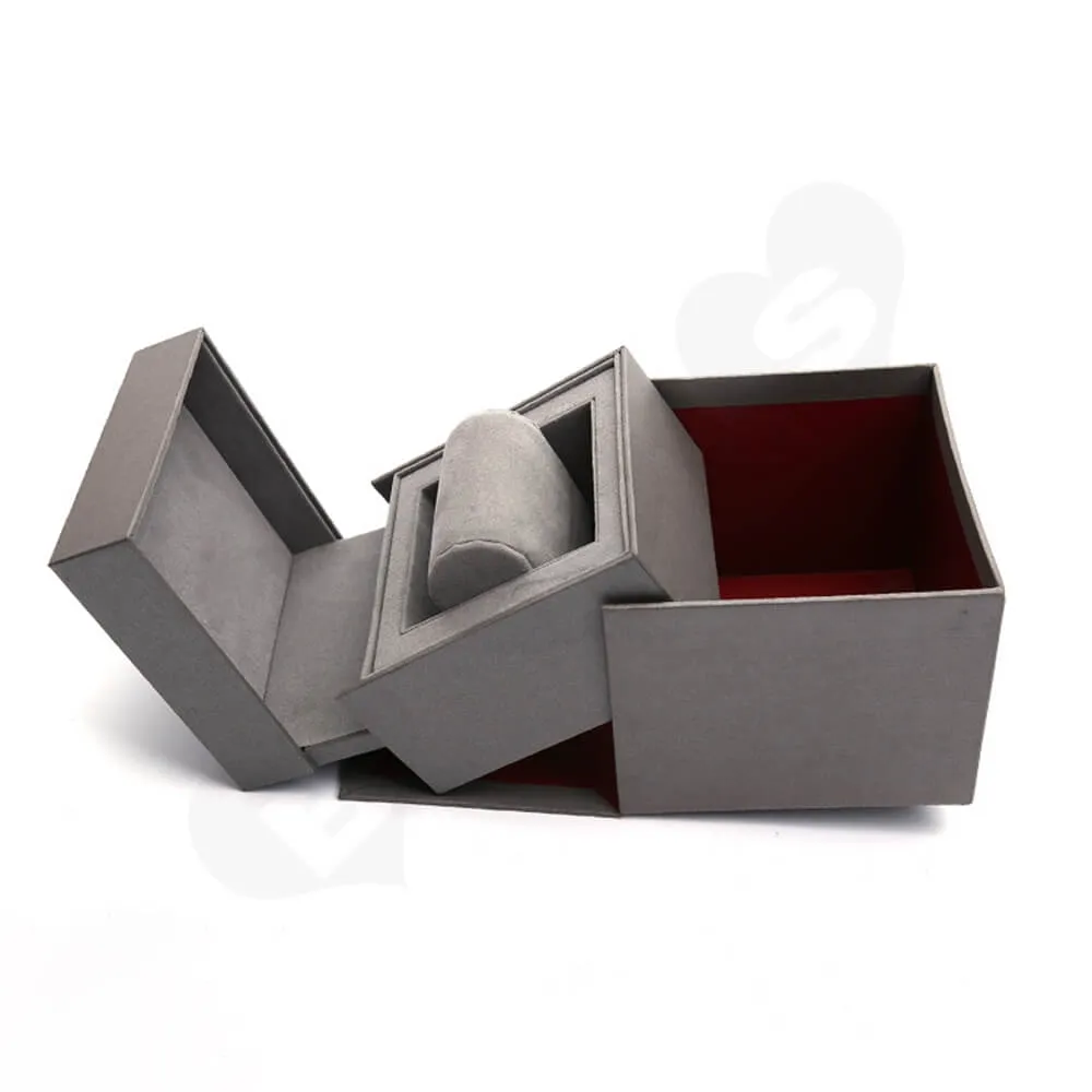 Custom Collapsible Watch Box Unit Side View Four