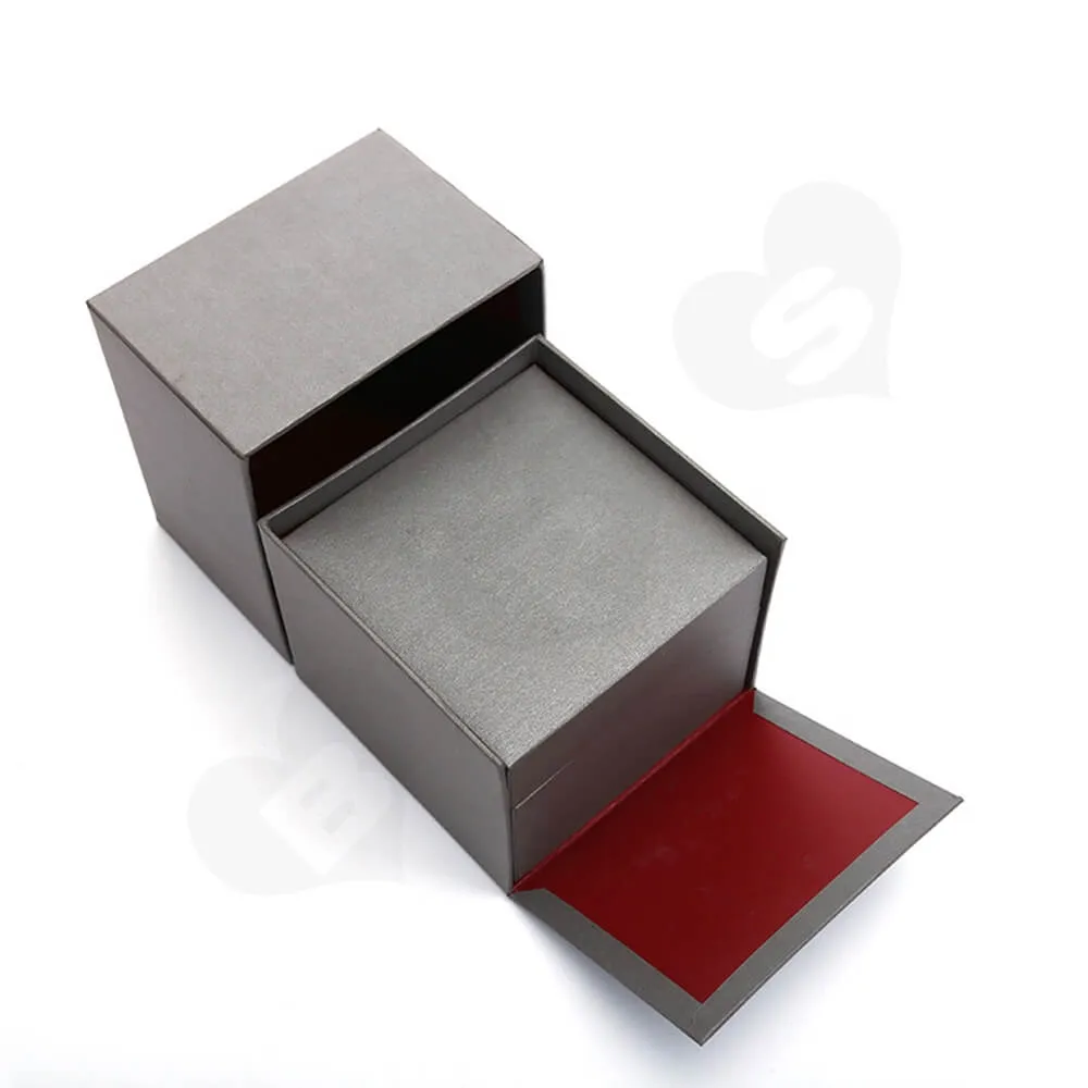 Custom Collapsible Watch Box Unit Side View One