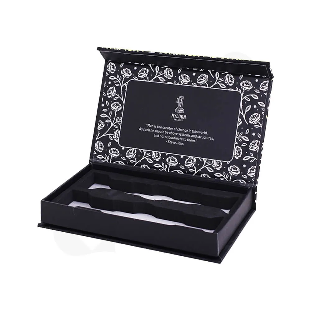 Custom Double Sided Printing Watch Box Side View Four