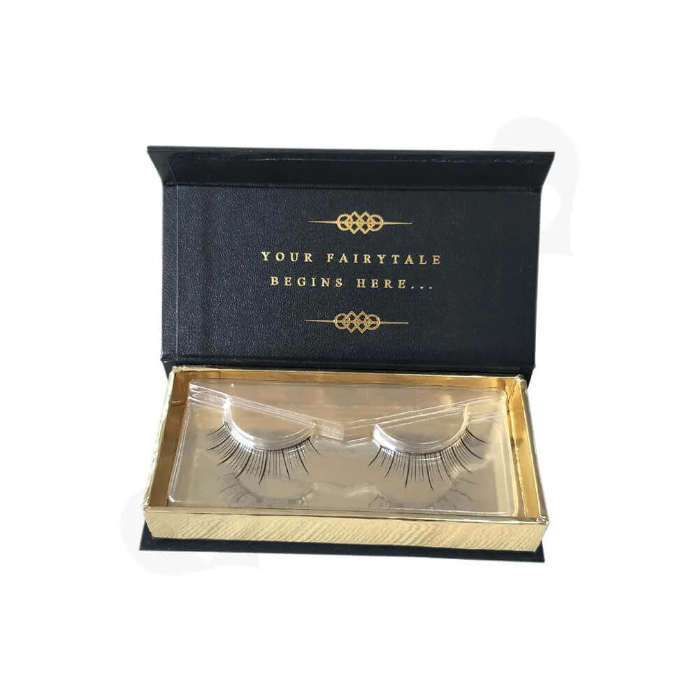 Custom Eyelash Box With Acrylic Insert Side View Three