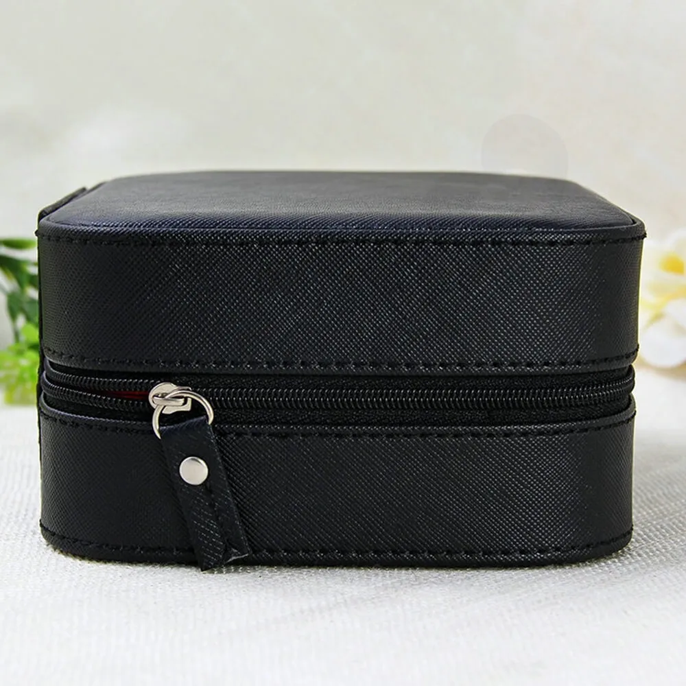 Custom Fabric Suitcase Box For Watch Side View Five