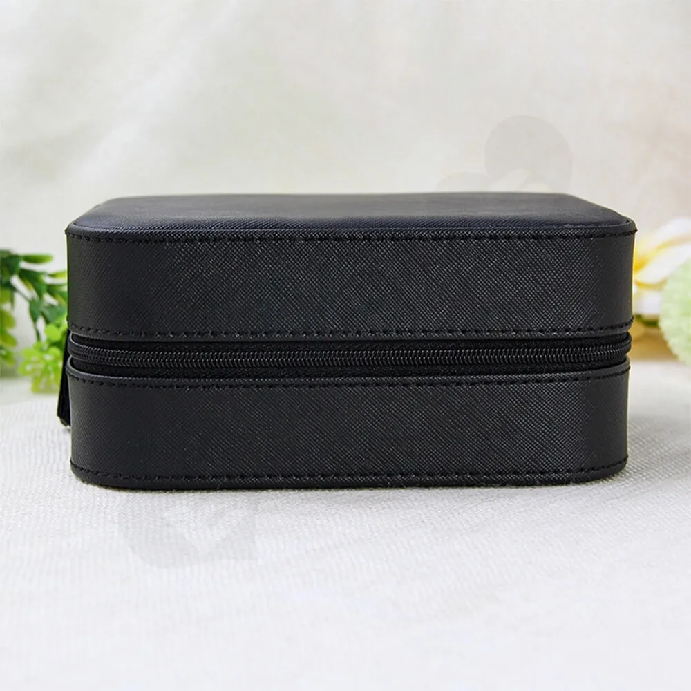 Custom Fabric Suitcase Box For Watch Side View Four
