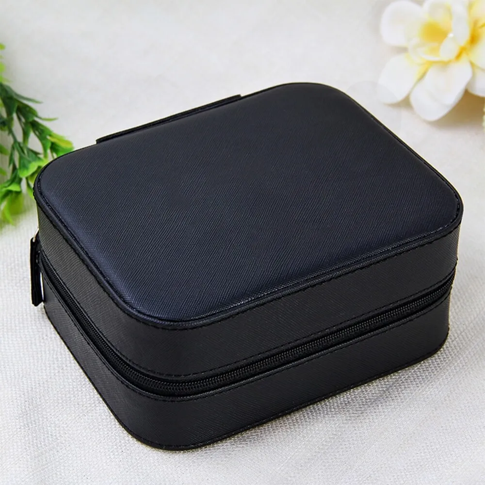 Custom Fabric Suitcase Box For Watch Side View Three