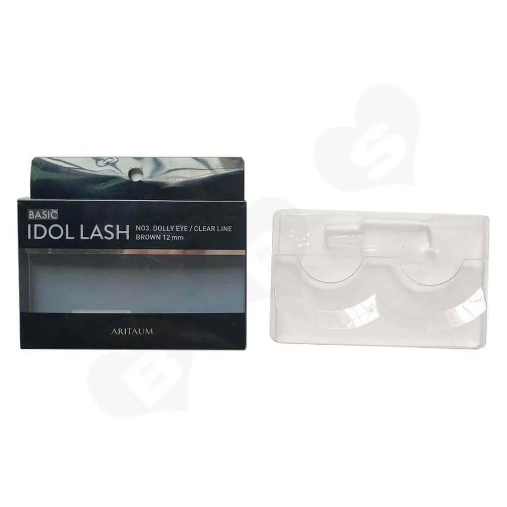 Custom Folding Box For Eyelash Side View Two