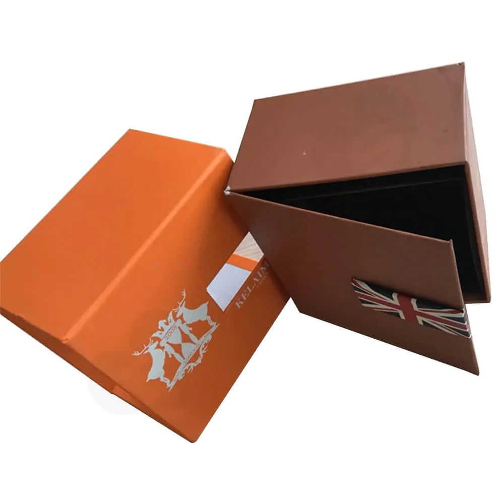 Custom Gift Box With Sleeve For Smart Watch Side View Two