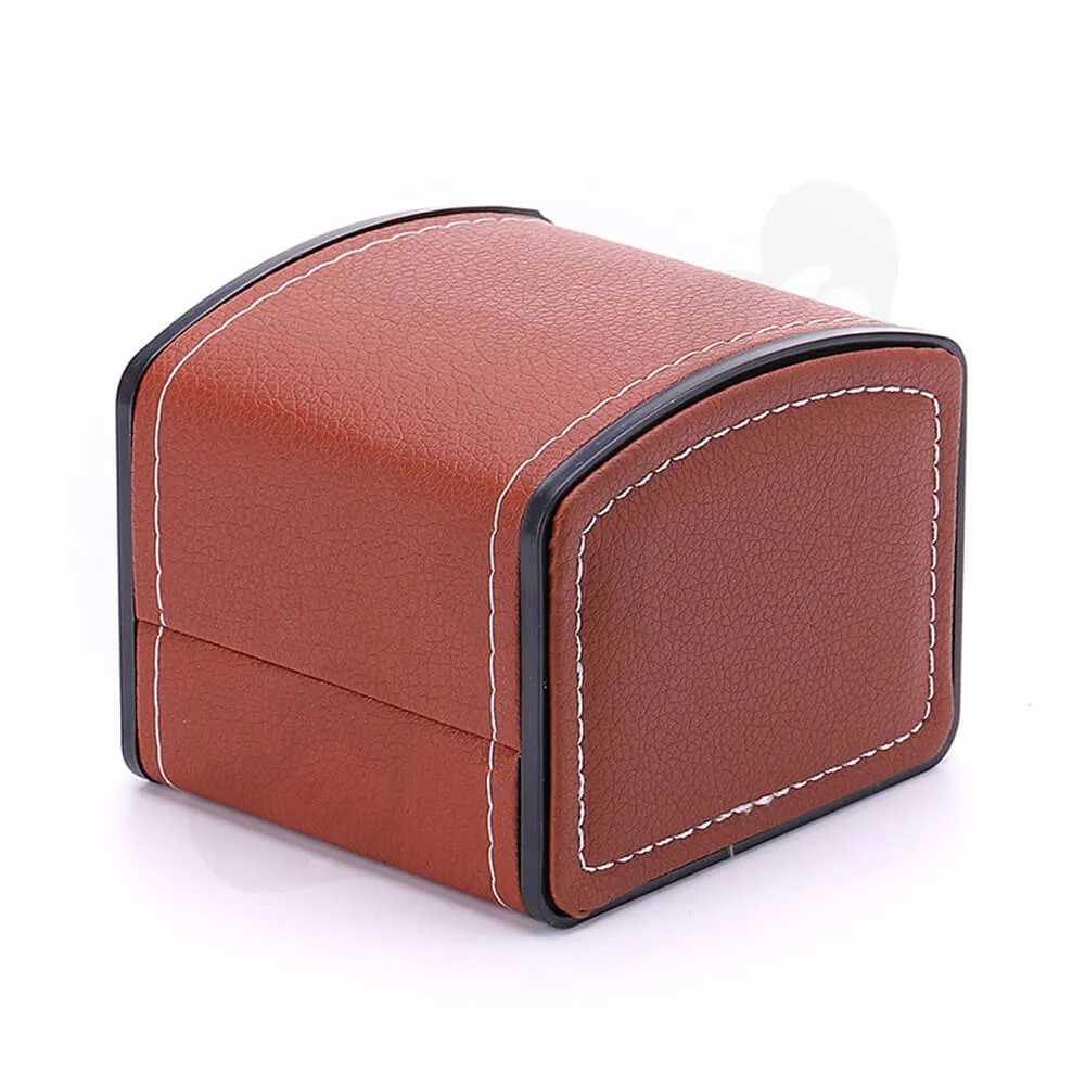 Custom Logo Printing Watch Box Unique Shape Side View Two