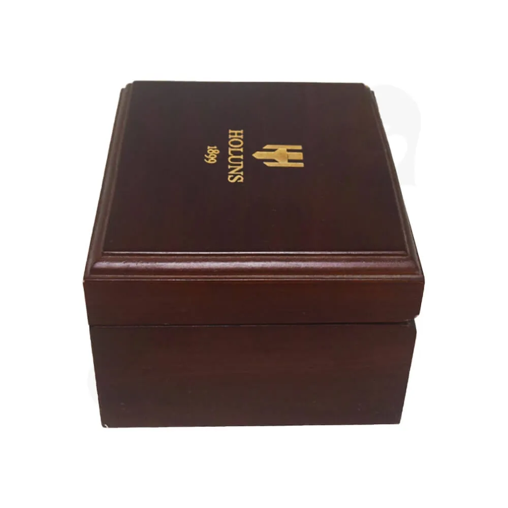 Custom Painted Timber Box With Insert For Wrist Watch Side View Three