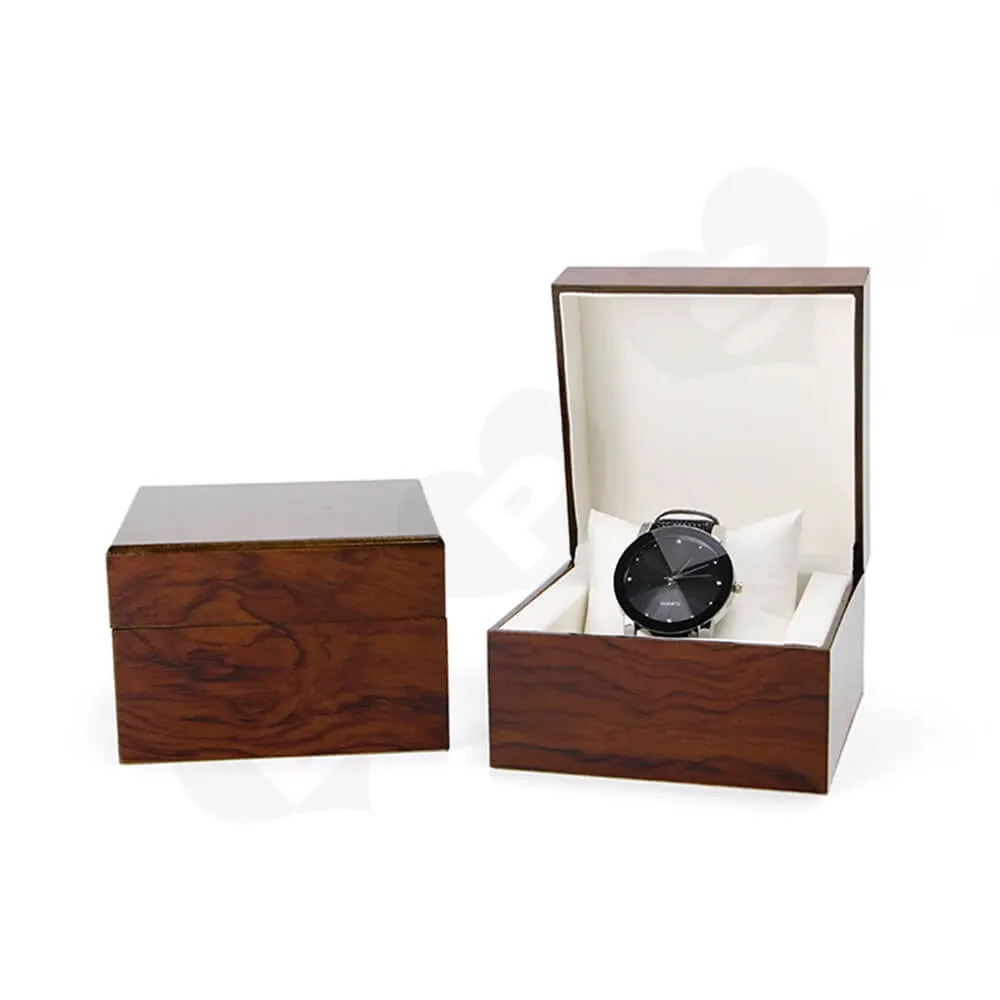 Custom Painted Timber Watch Box Side View Four