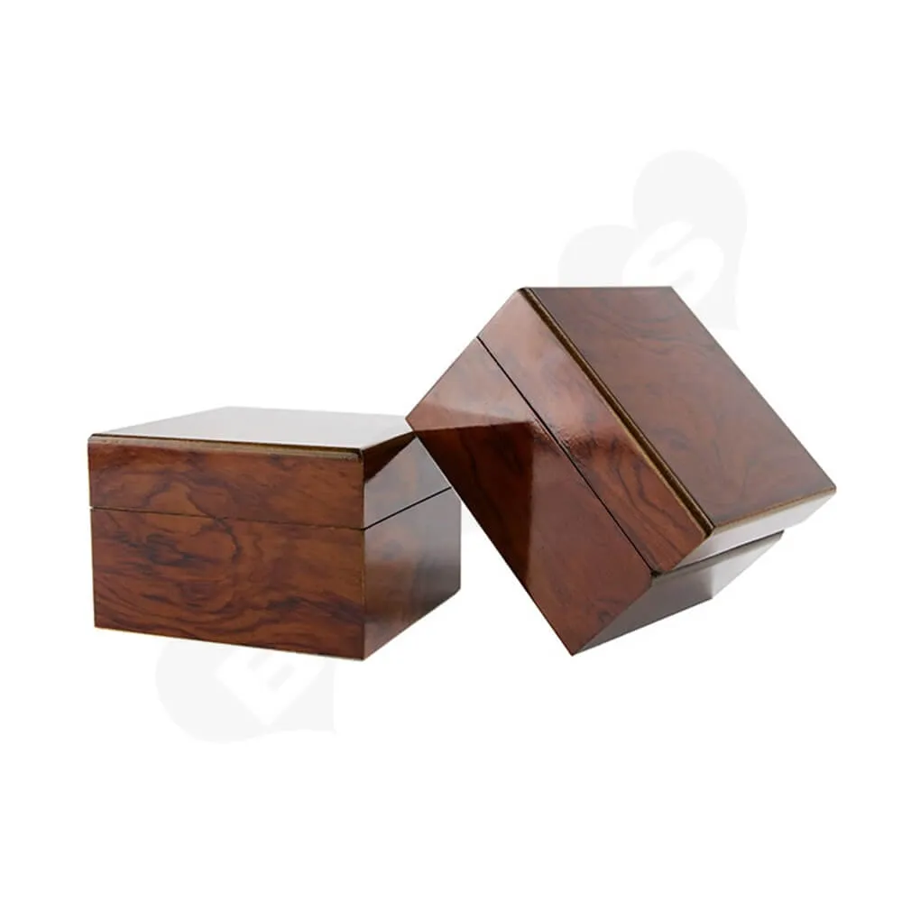 Custom Painted Timber Watch Box Side View Three