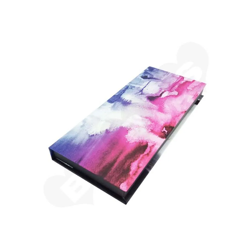 Custom Printed Eyelash Boxes Ready To Ship Side View Two