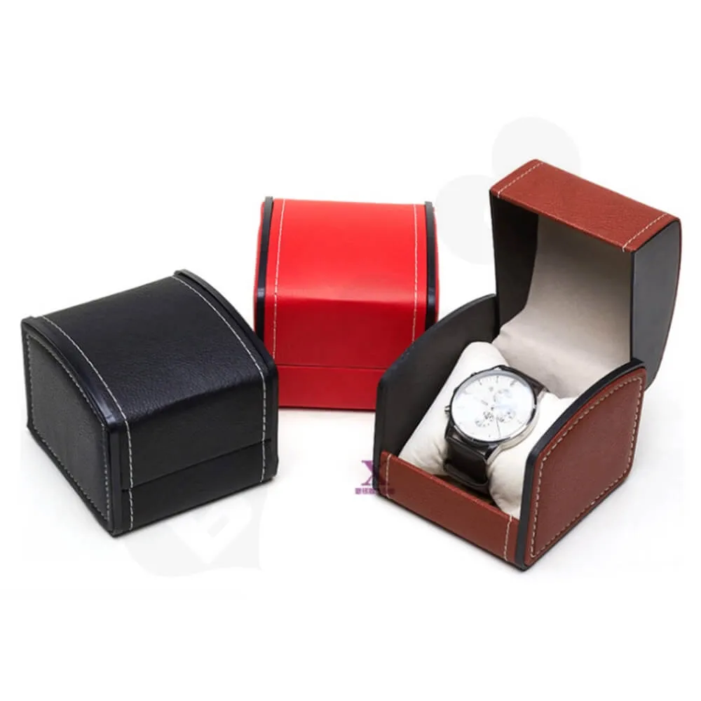 Custom Printed Unique Shape Watch Box Side View One