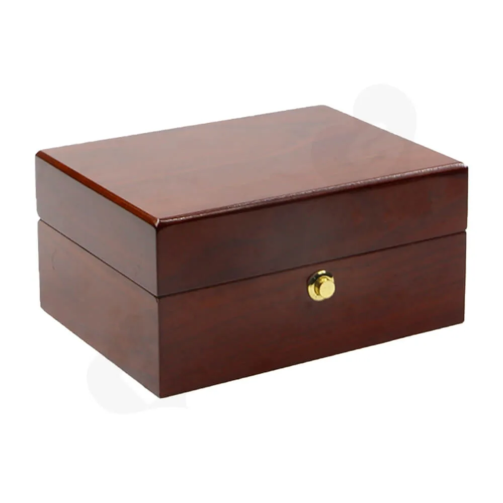 Custom Printed Wooden Box For Watch Side View Two