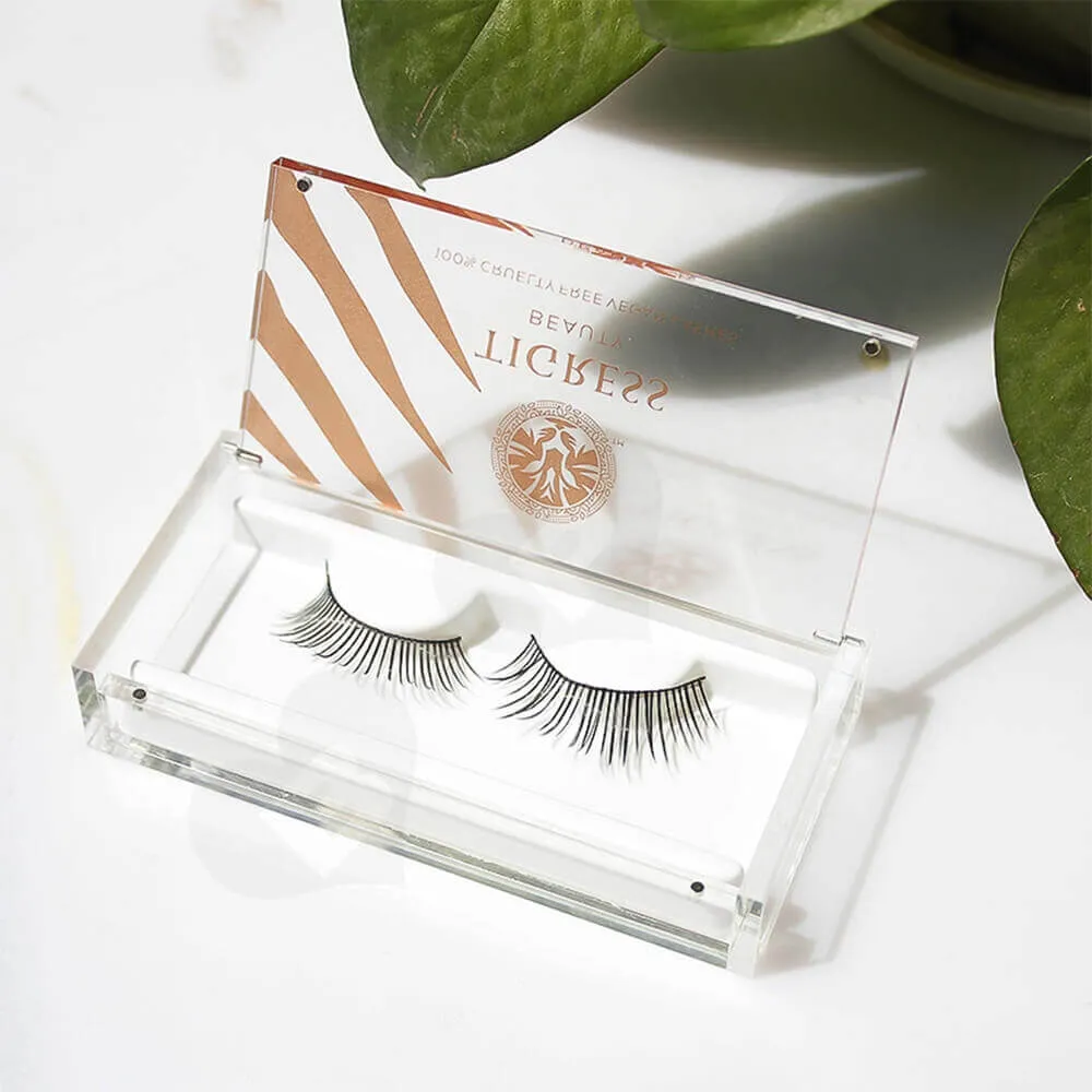 Custom Printing Acrylic Eyelash Box Side View Three