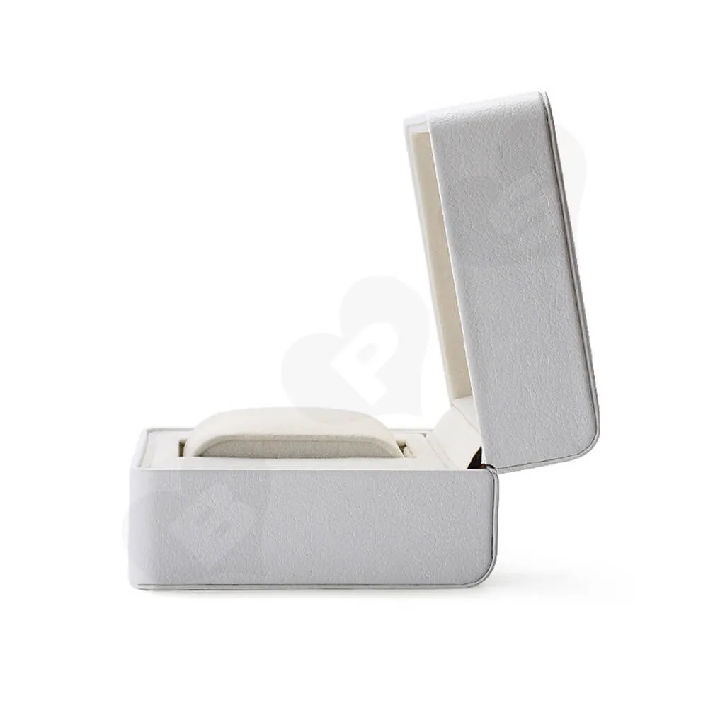 Customized Cardboard Box With Faux Leather For Women Side View Two