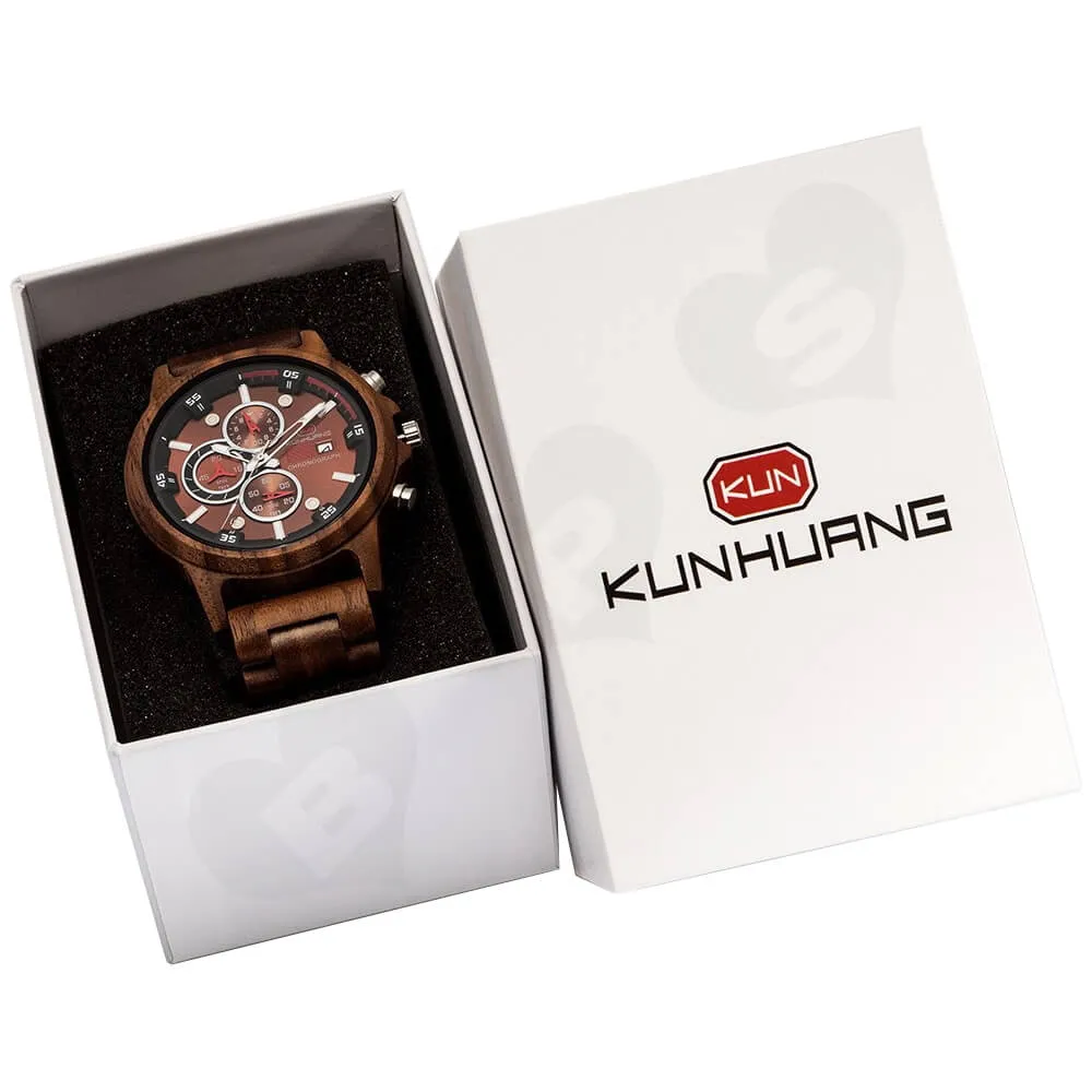 Customized Cheap Watch Box Side View Five