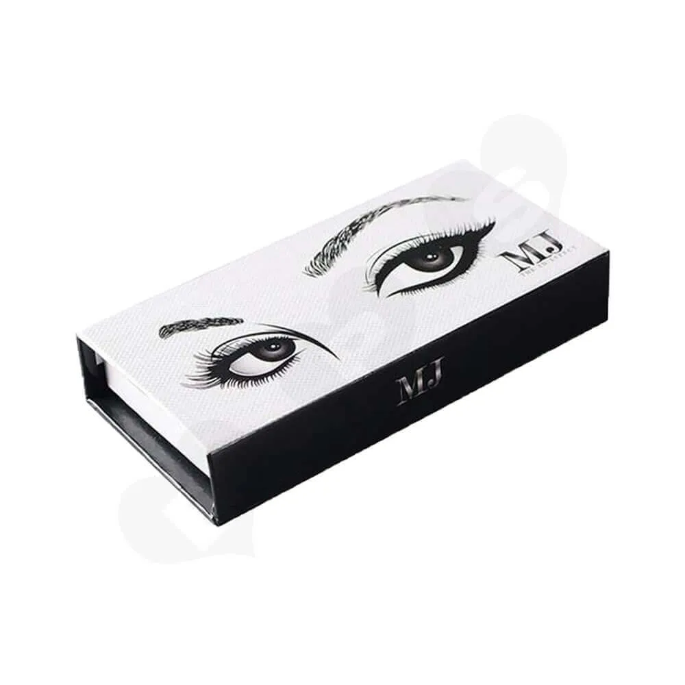 Double Sided Printing Eyelash Gift Box Packaging Side View One