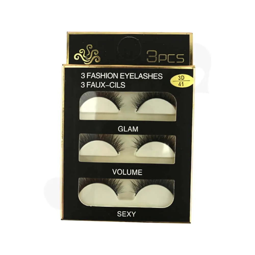 Eyelash Kits Packaging Box Side View Five