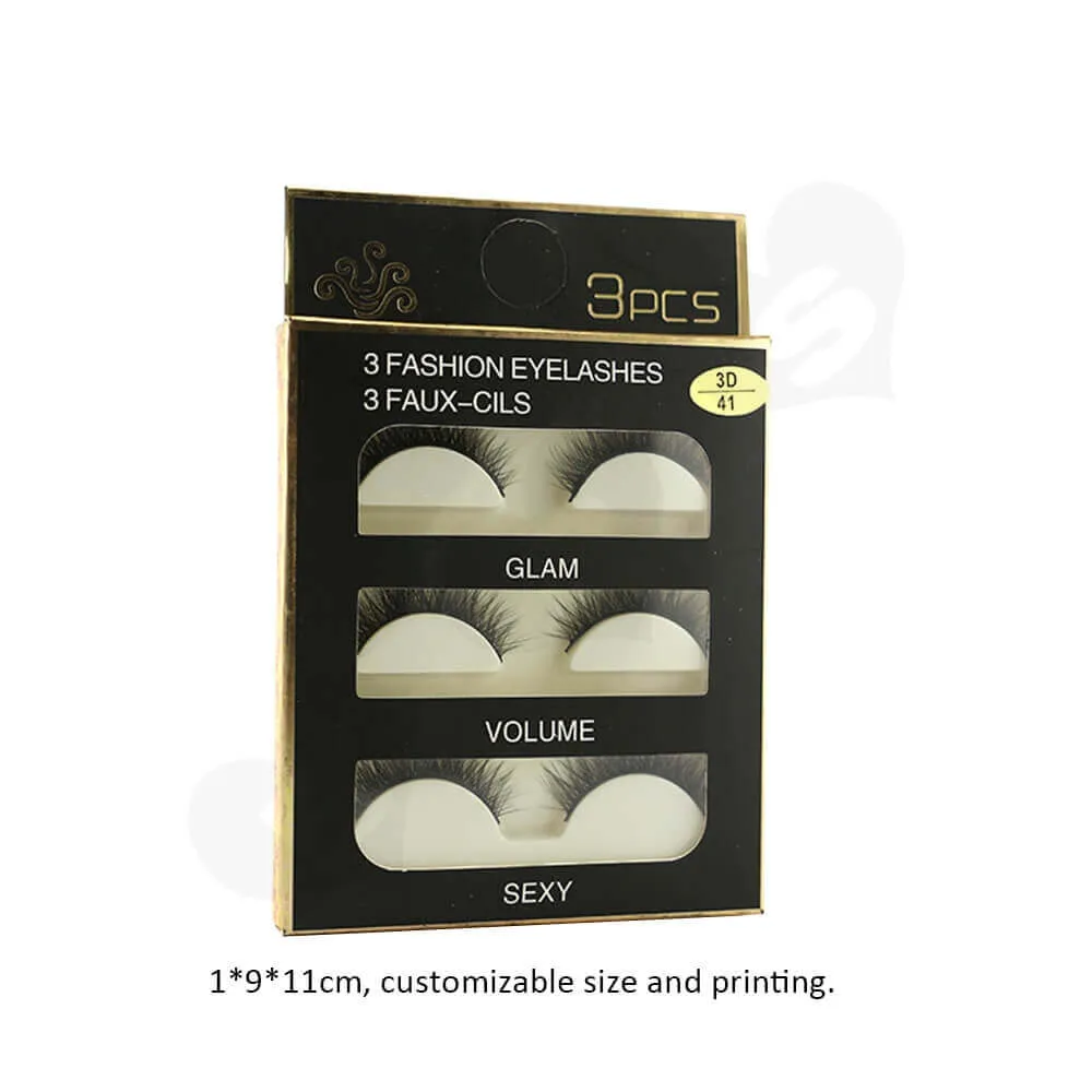 Eyelash Kits Packaging Box Side View One