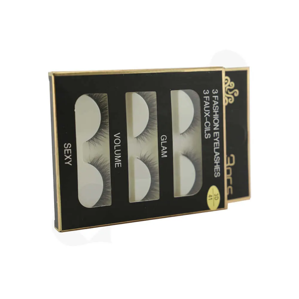 Eyelash Kits Packaging Box Side View Three