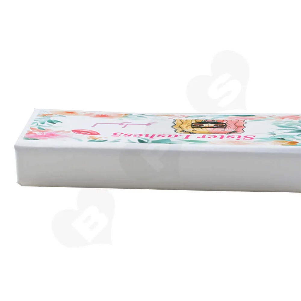 Flip Top Eyelash Box Side View Four