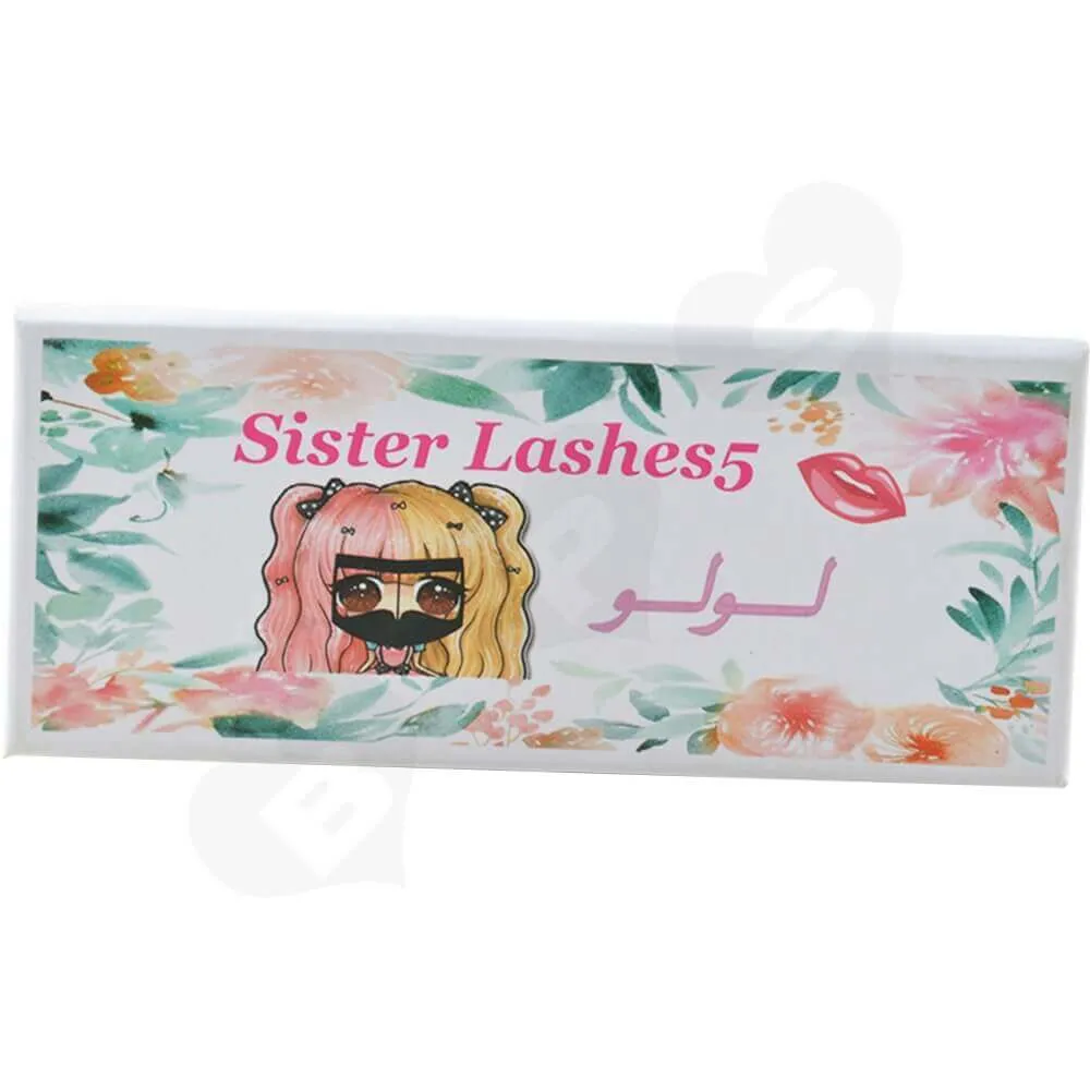 Flip Top Eyelash Box Side View Three