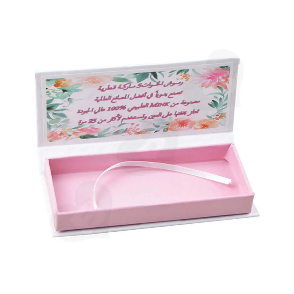 Flip Top Eyelash Box Side View Two