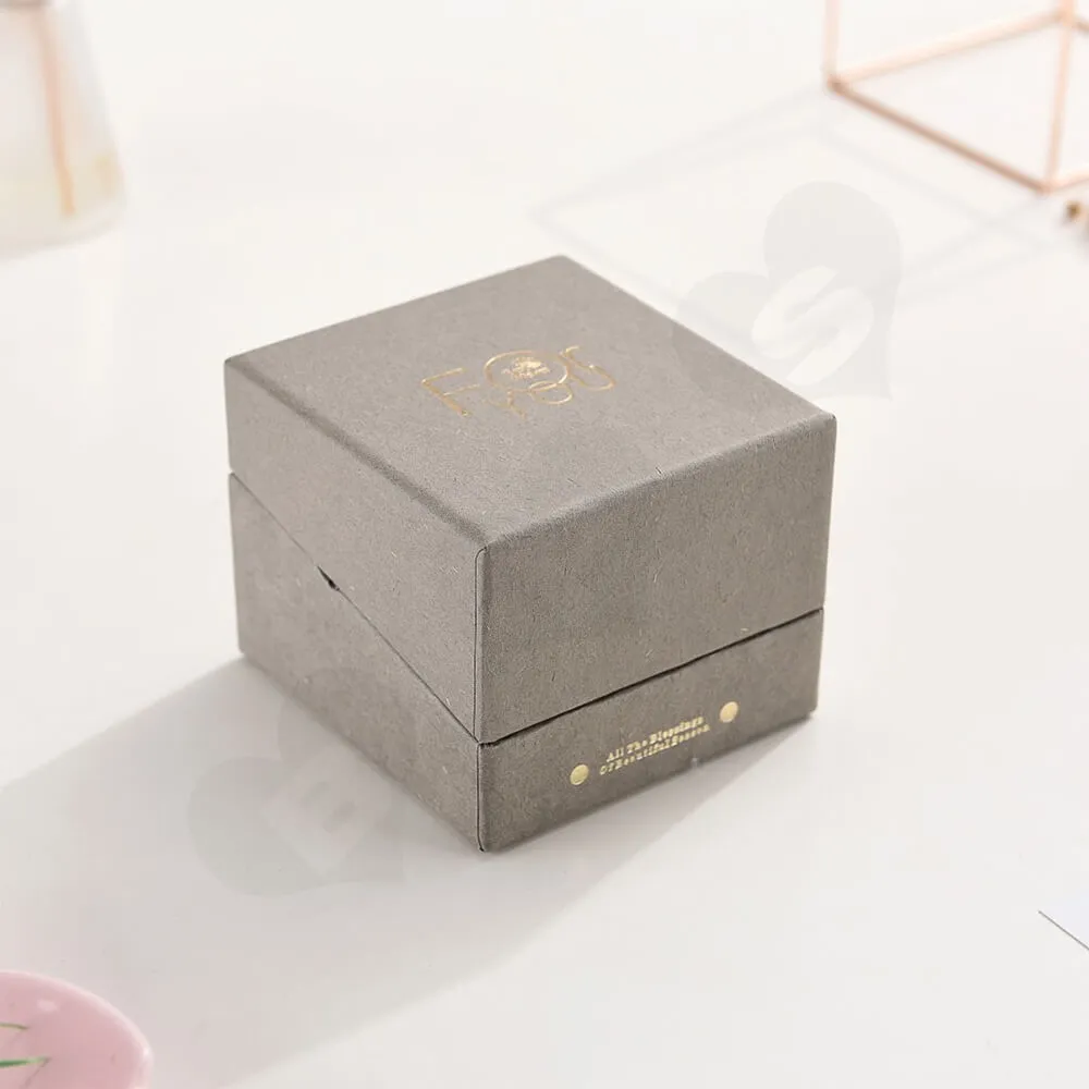 Foil Stamped Watch Box With Branded Logo Side View Four