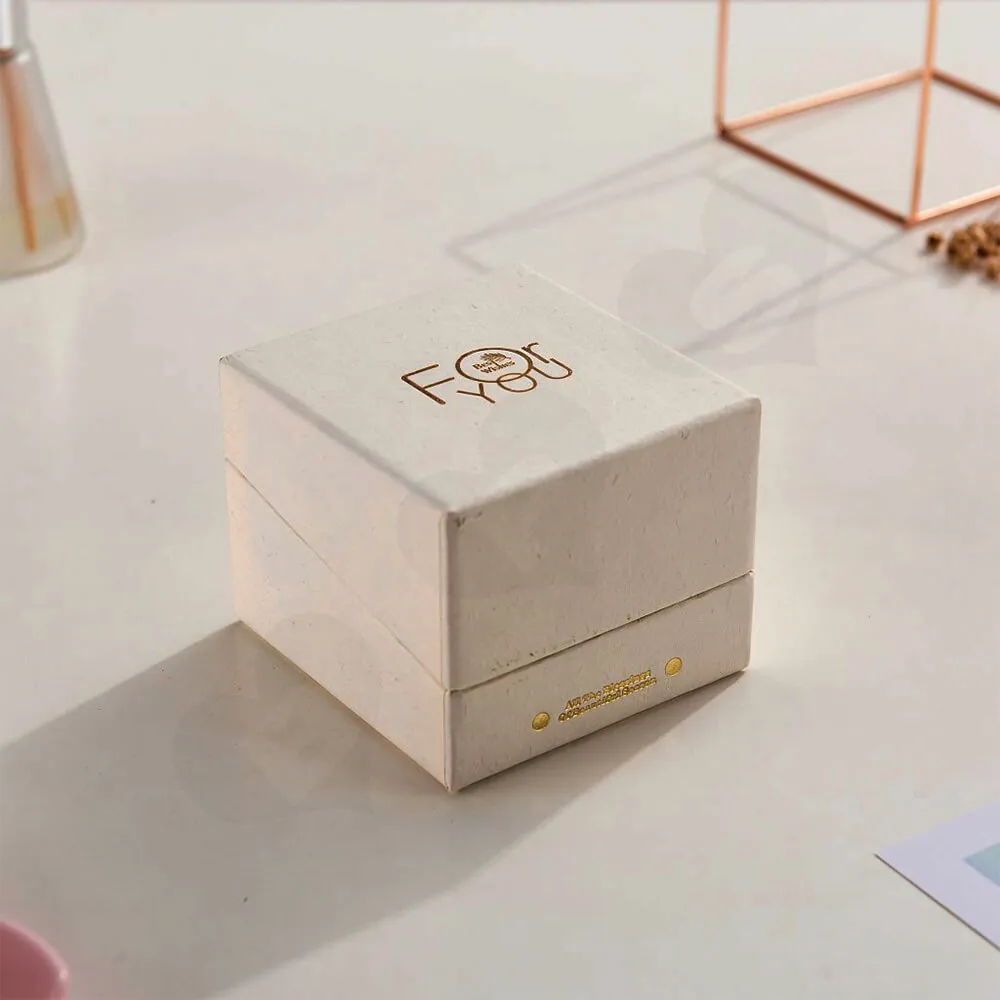 Foil Stamped Watch Box With Branded Logo Side View Three