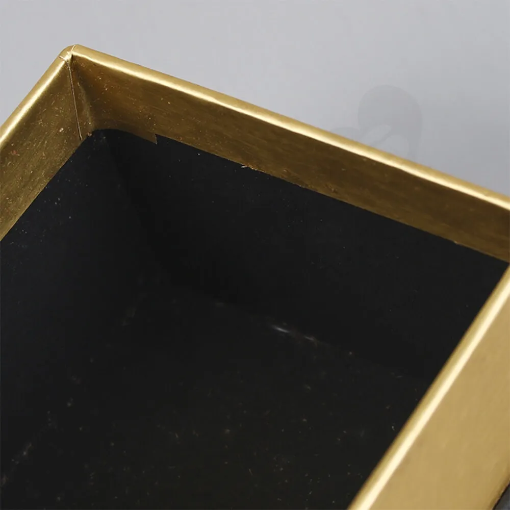 Gold Foil Stamped Watch Box Customizable Side View Four