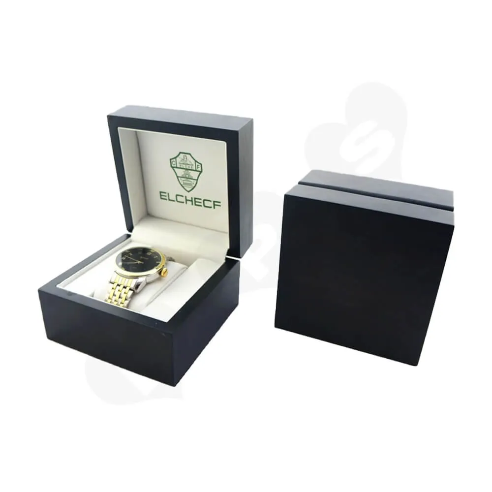 High Density Fiberboard Made Watch Box Side View Two