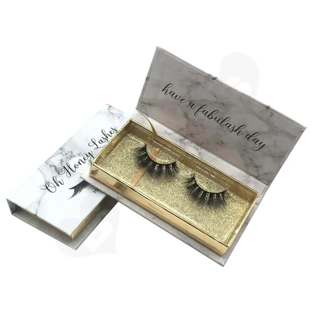 High Quality Eyelash Packing Box Side View Three