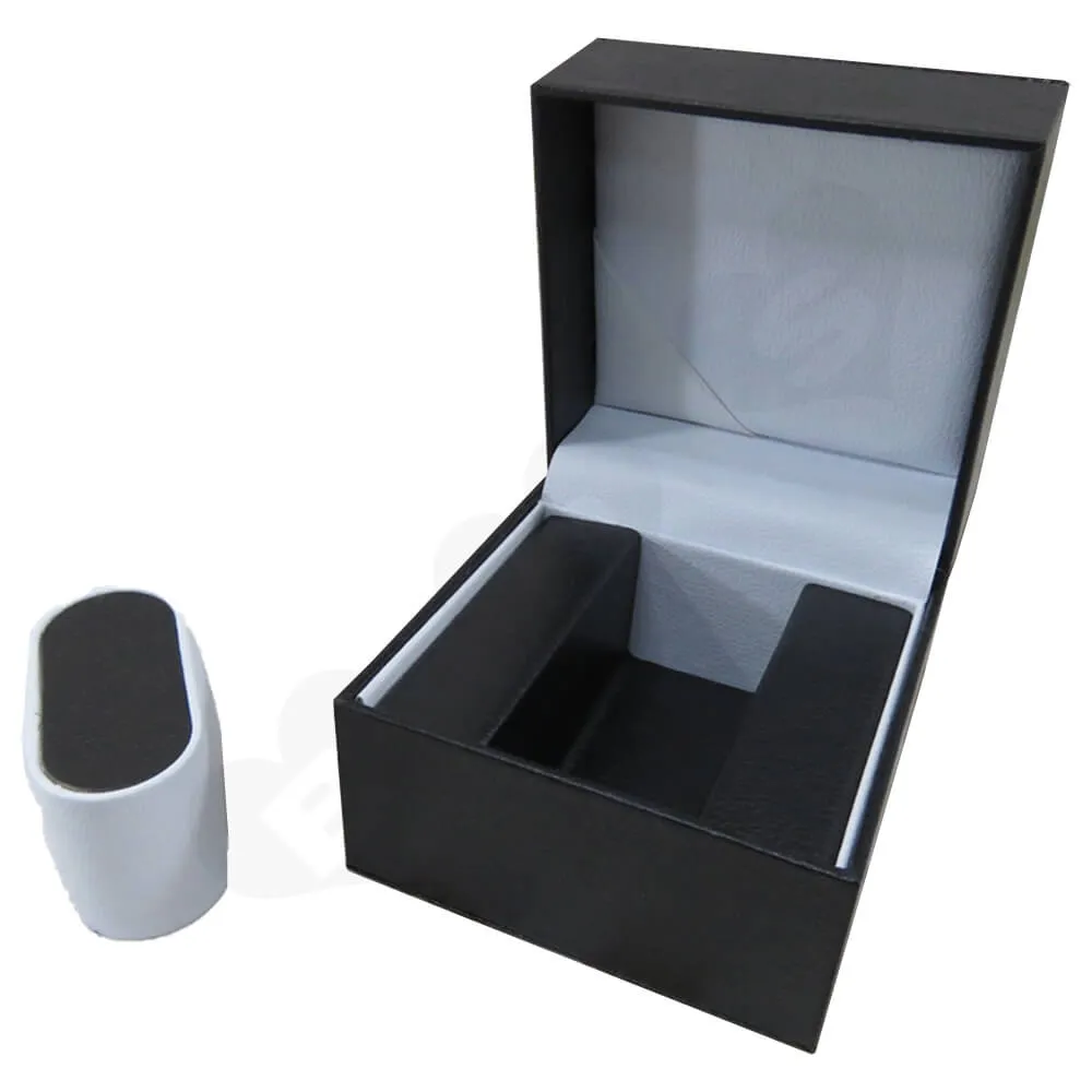 High Quality Watch Box With Litchi Pattern Side View Three