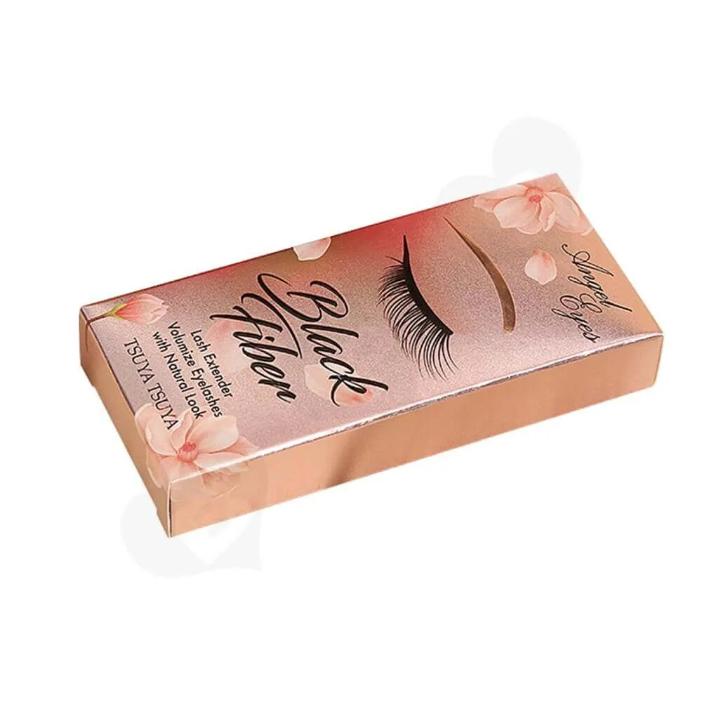 Reverse UV Printed Eyelash Box Side View One