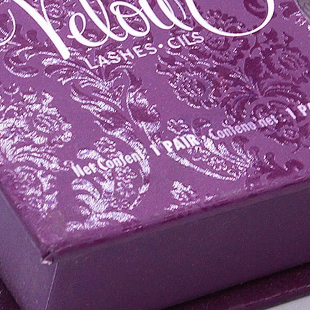 Spot UV Coating Gift Box For Eyelashes Side View Two