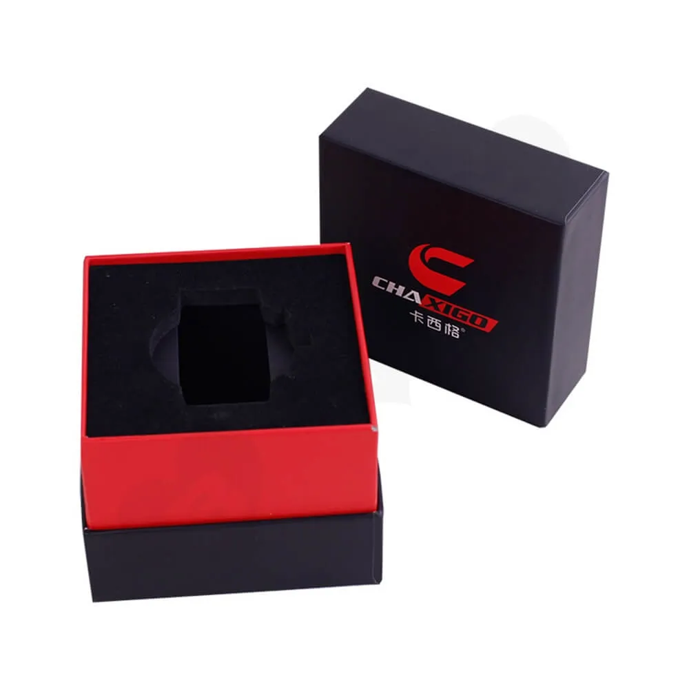 Three Pieces Style Gift Box For Watch Side View One