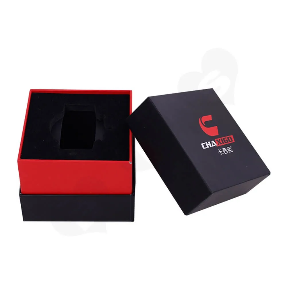 Three Pieces Style Gift Box For Watch Side View Three