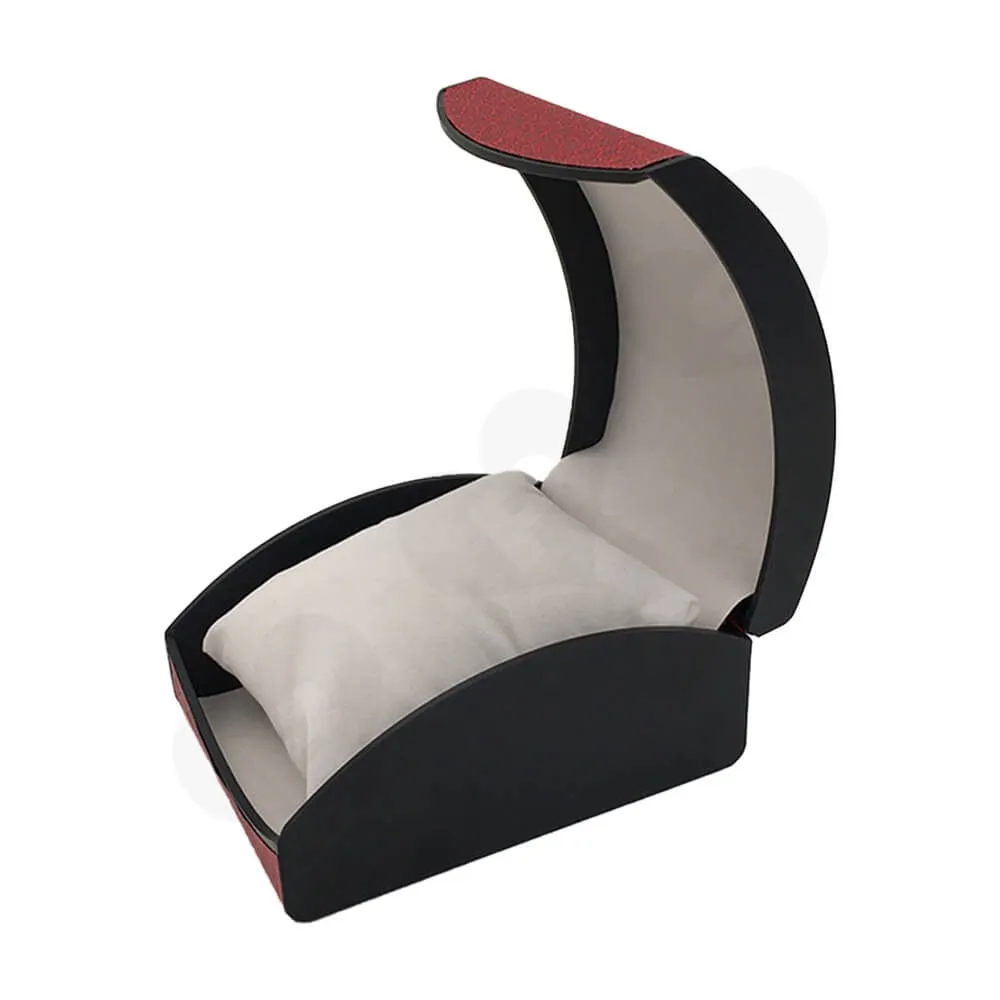 Unique Shape Watch Box Customizable Side View One