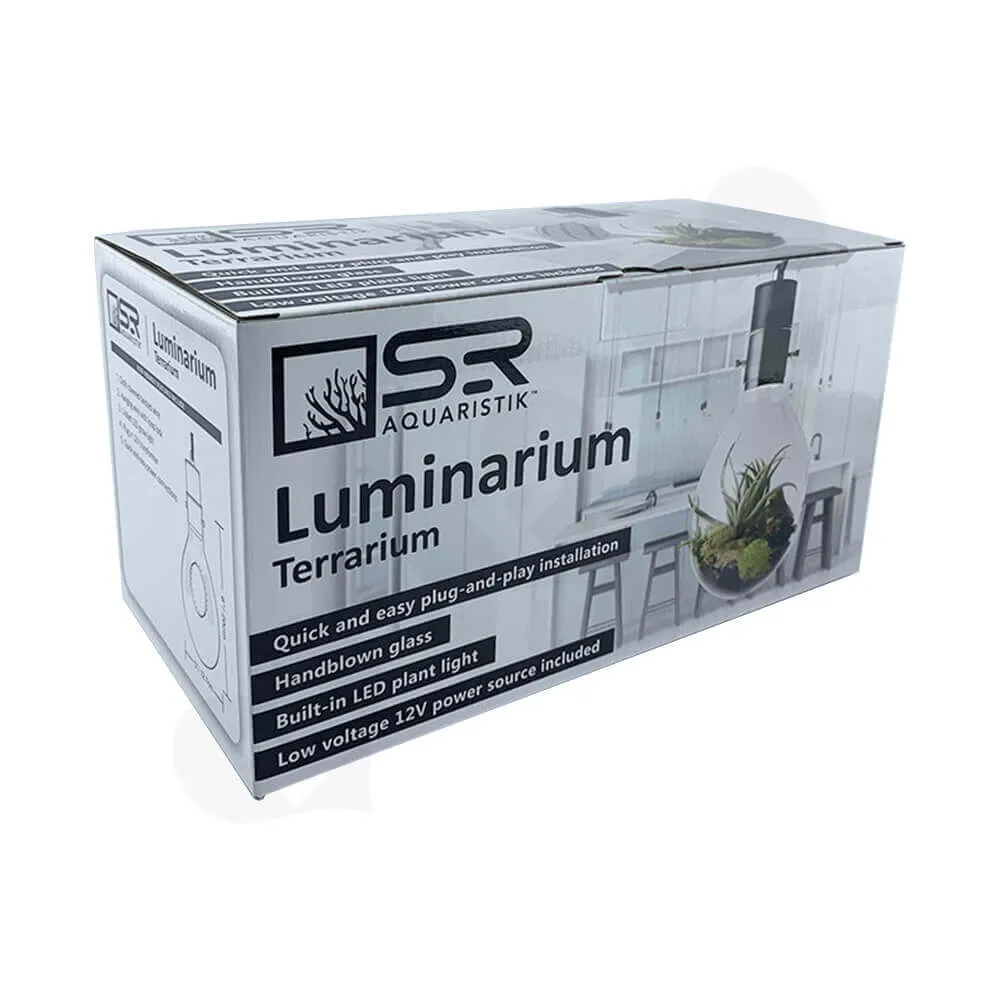 Corrugated Folding Carton For Luminarium Terrarium Side View One