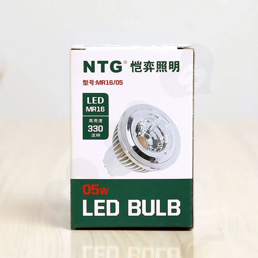 Custom Retail Box For LED Bulbs Side View Four
