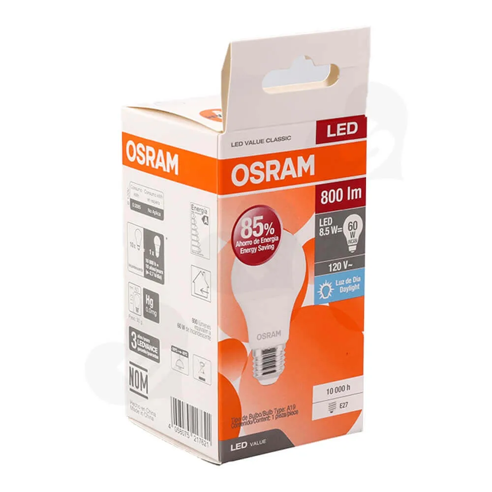 Energy Saving LED Bulb Packaging Box Side View Four