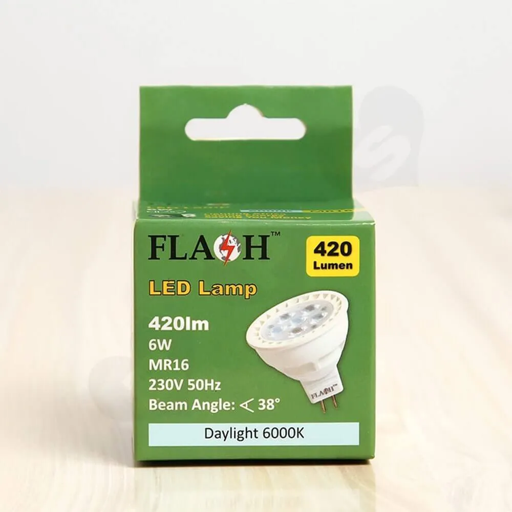 Folding Carton With Hanger For LED Lamp Side View Three
