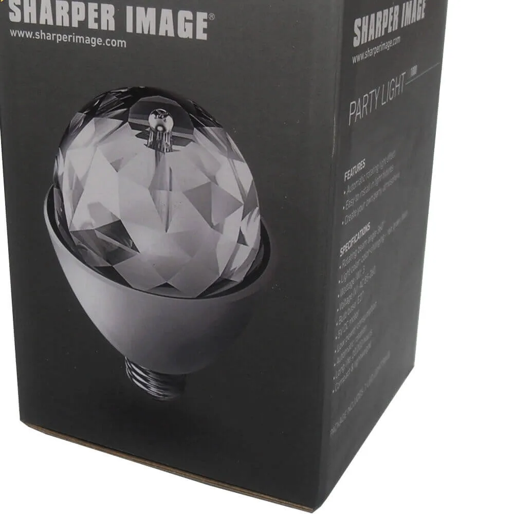 Glossy Black Folding Carton For Party Light Side View Three