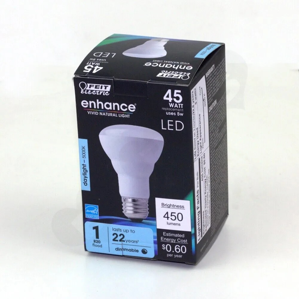 Matt Black Box For LED Flood Light Side View Four