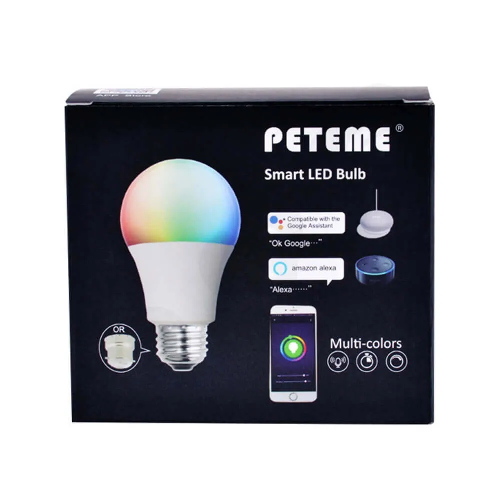 Snap Lock Bottom Box For Smart LED Bulb Side View Four