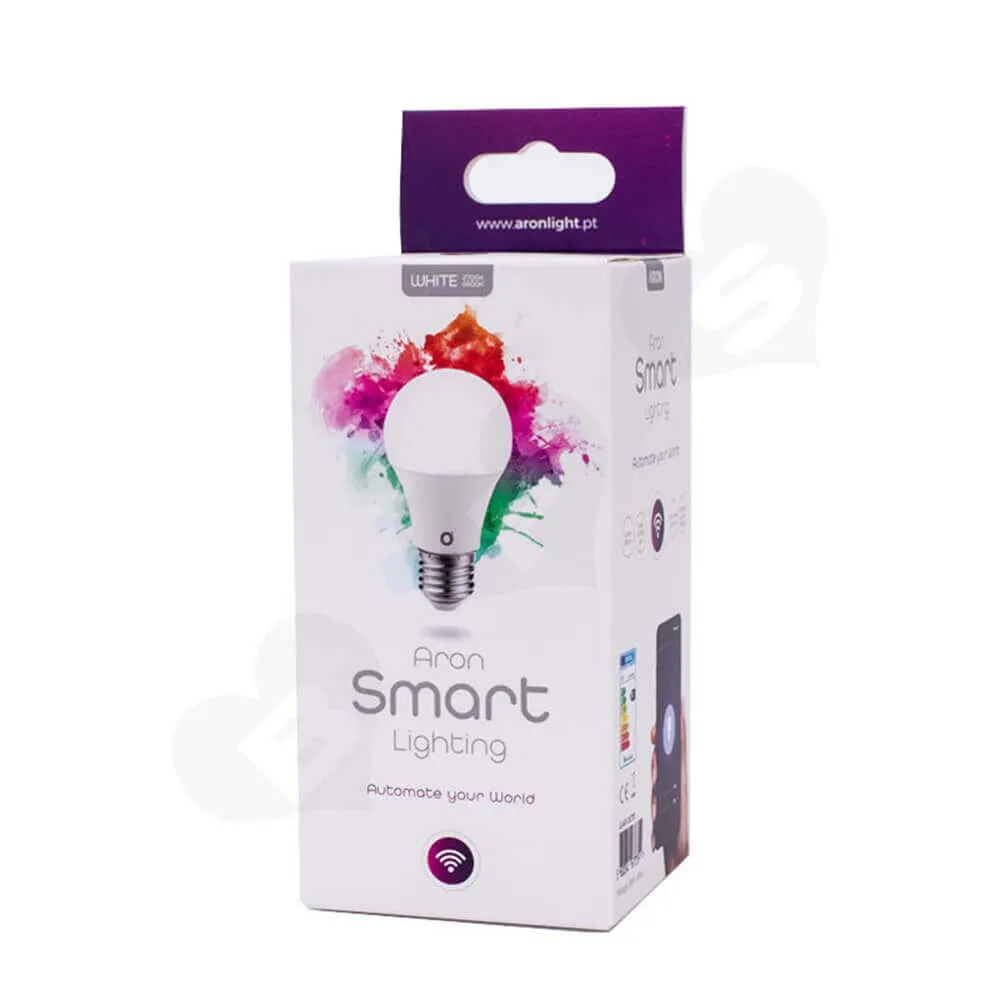 WIFI Smart LED Light Packaging Box Side View Two