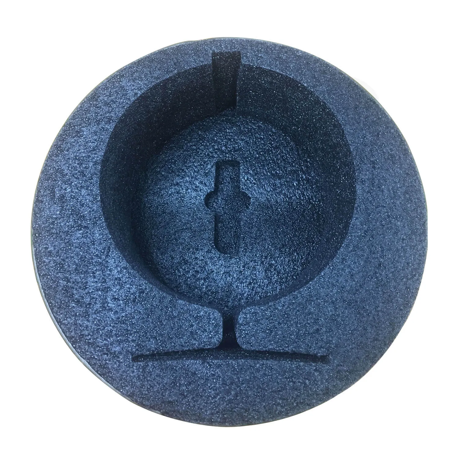 ECO Fan Custom Kraft Tube With Die Cut Foam Insert Side View 5