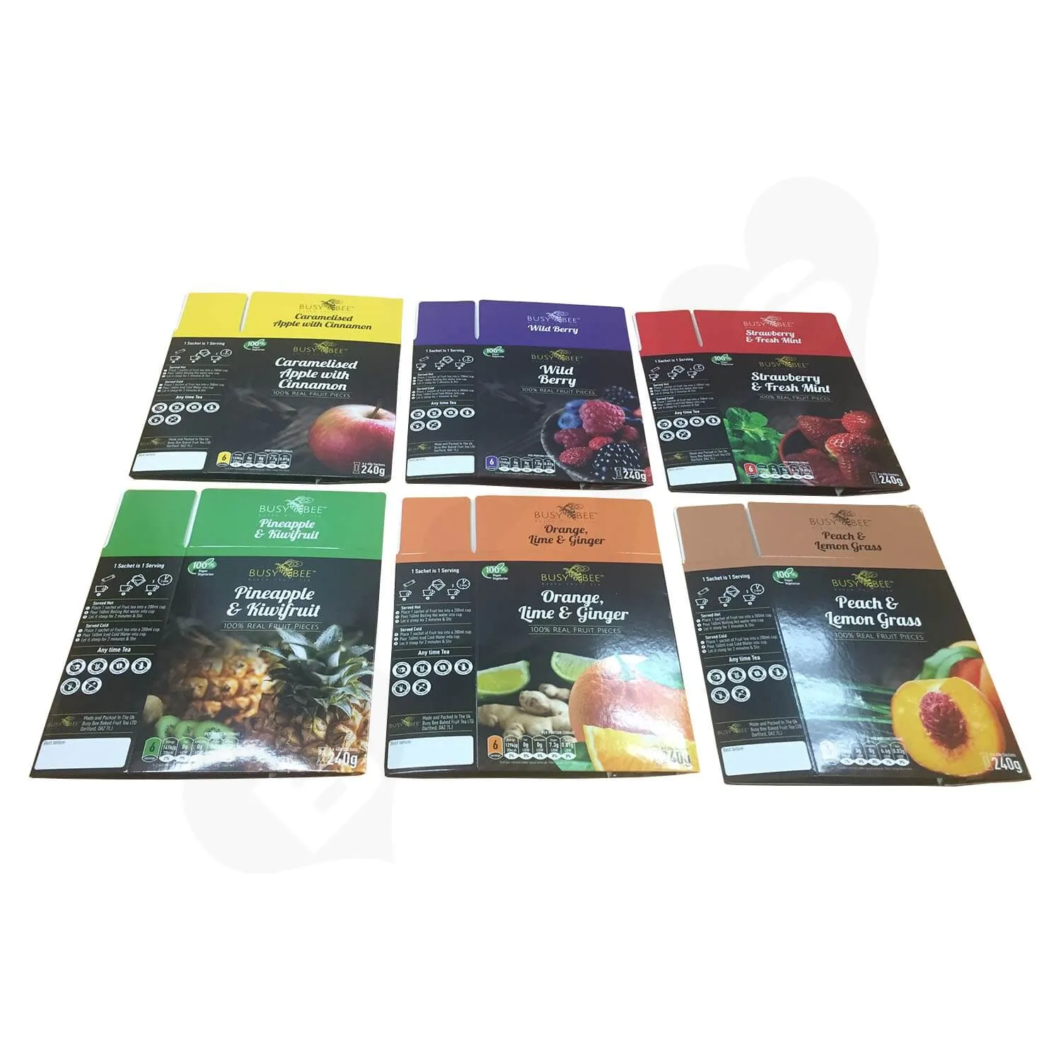 Printed Cardboard Auto Lock Bottom Box Filled With Glue Side View 6