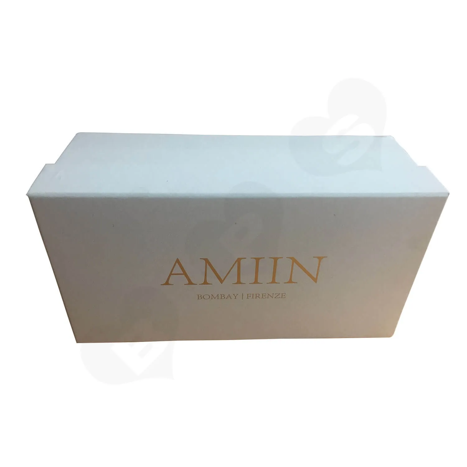 Specialty Paper Gold Foil Logo Stamped Shoe box Side View 5